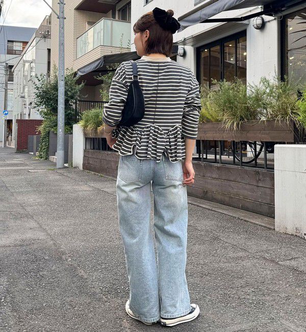 fredy emue「ペプラムラガープルオーバー」|Tシャツ・カットソー|