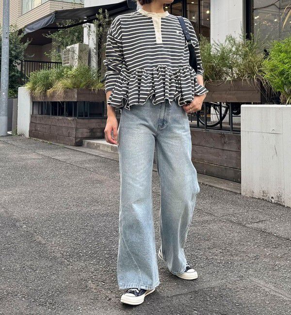 fredy emue「ペプラムラガープルオーバー」|Tシャツ・カットソー|