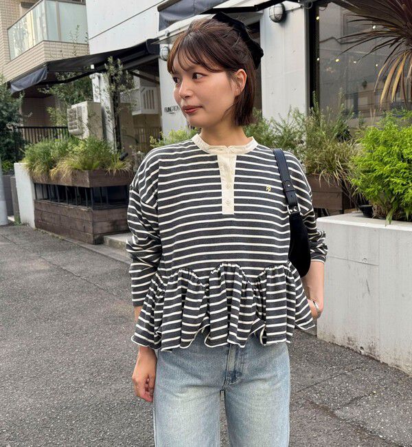 fredy emue「ペプラムラガープルオーバー」|Tシャツ・カットソー|