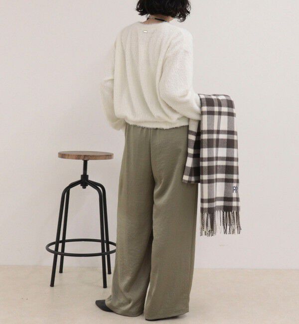 fredy emue「シャギー裾タックプルオーバー」|Tシャツ・カットソー|
