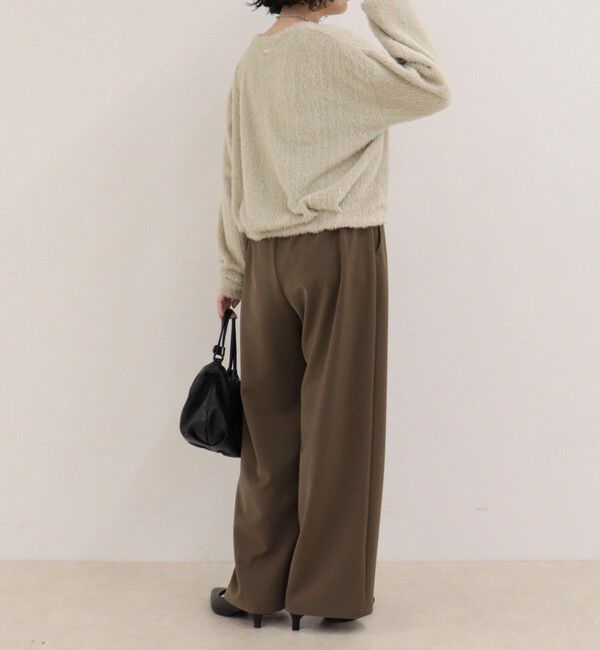 fredy emue「シャギー裾タックプルオーバー」|Tシャツ・カットソー|