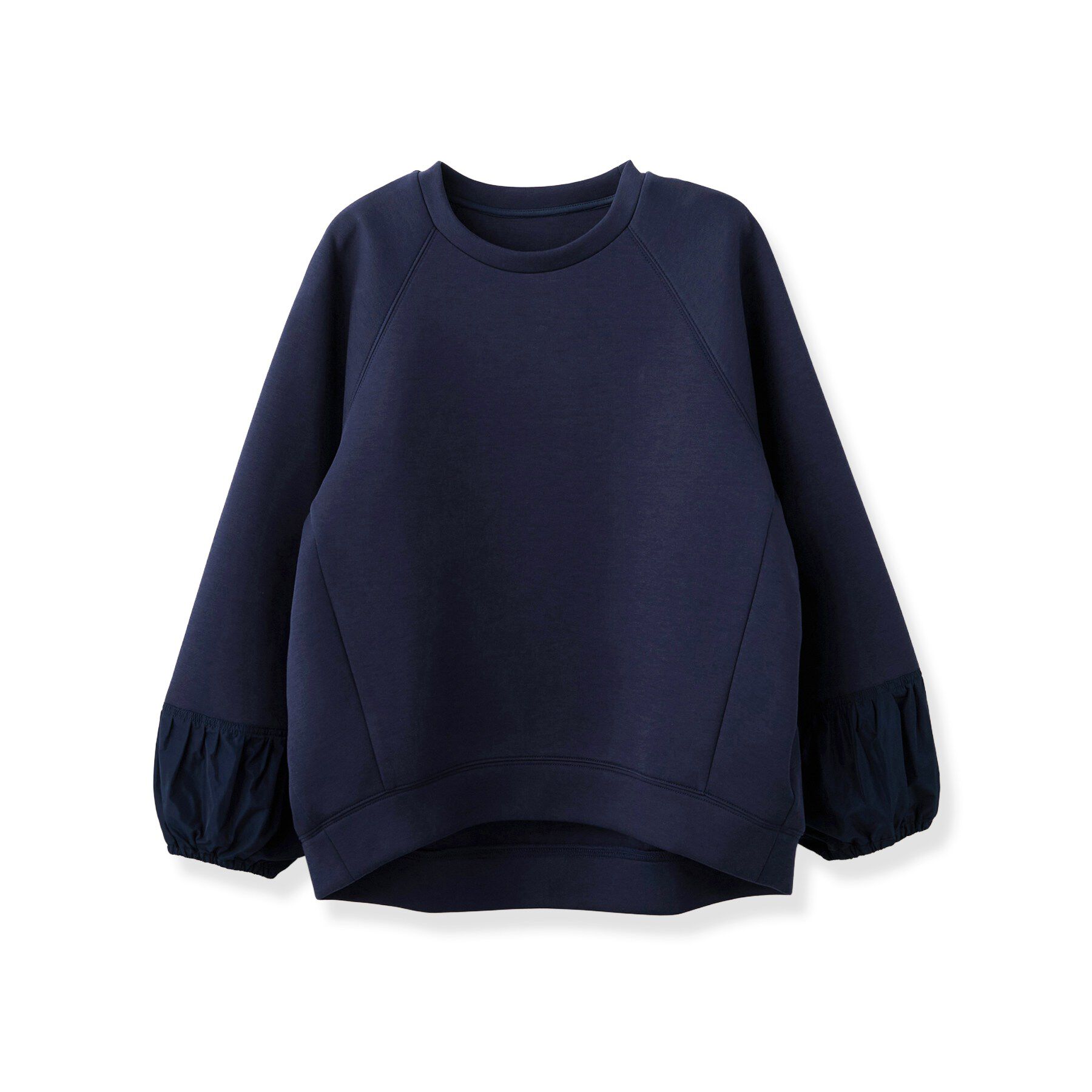 Reflect「【手洗い可】異素材切り替えデザインプルオーバー」|Tシャツ・カットソー|