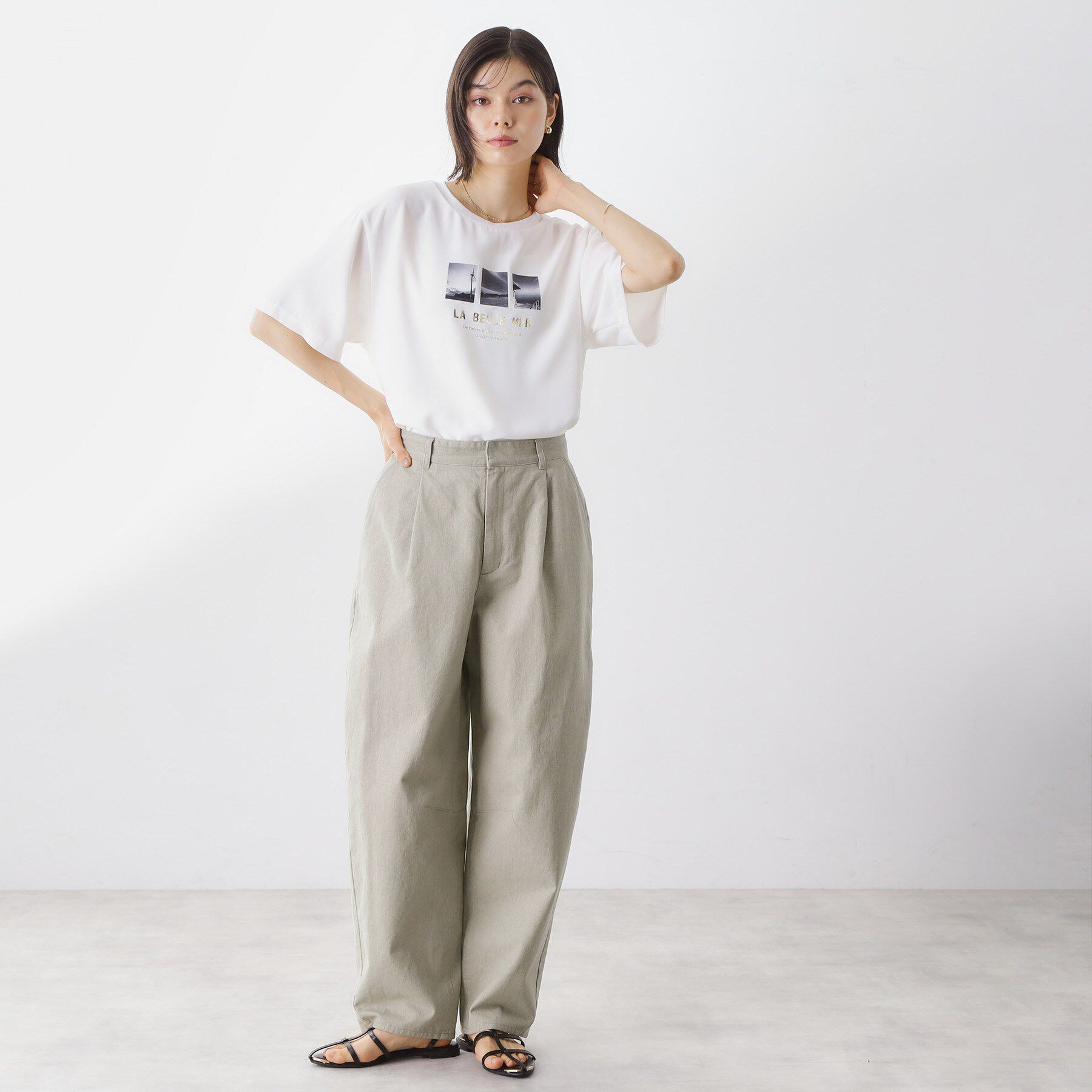 THE SHOP TK「バレルレッグパンツ」|その他|