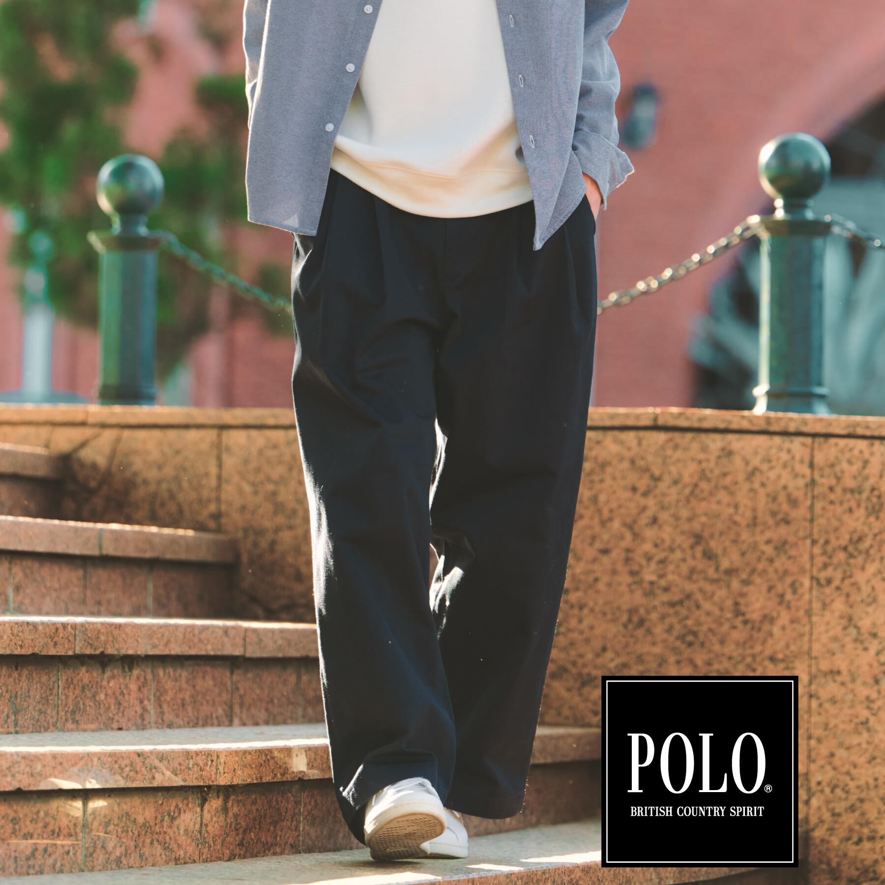 THE SHOP TK「【POLO BCS 別注】ワイドチノ イージーパンツ」|その他|