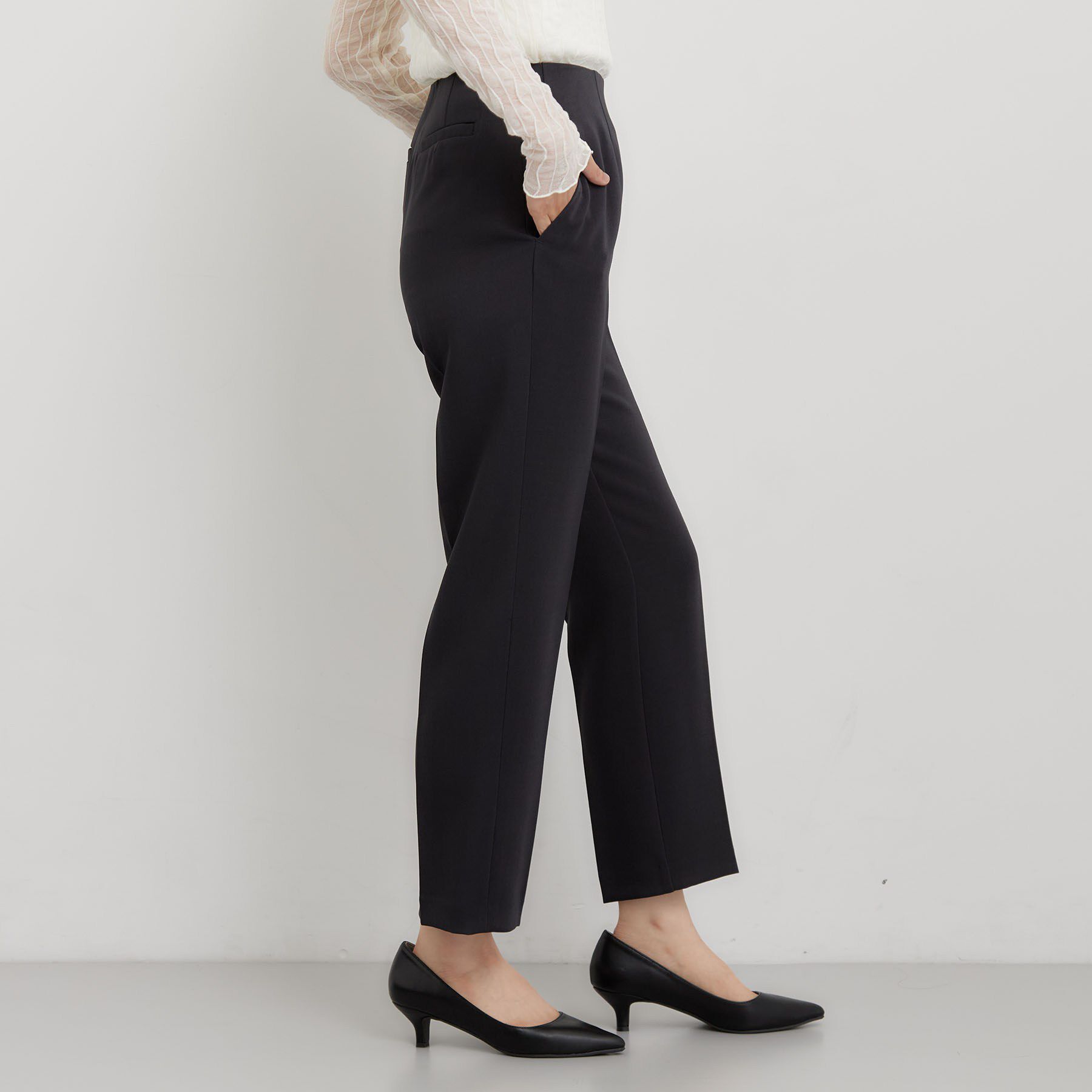 THE SHOP TK「【セットアップ可】美脚ラインですっきり見え テーパードパンツ」|その他|