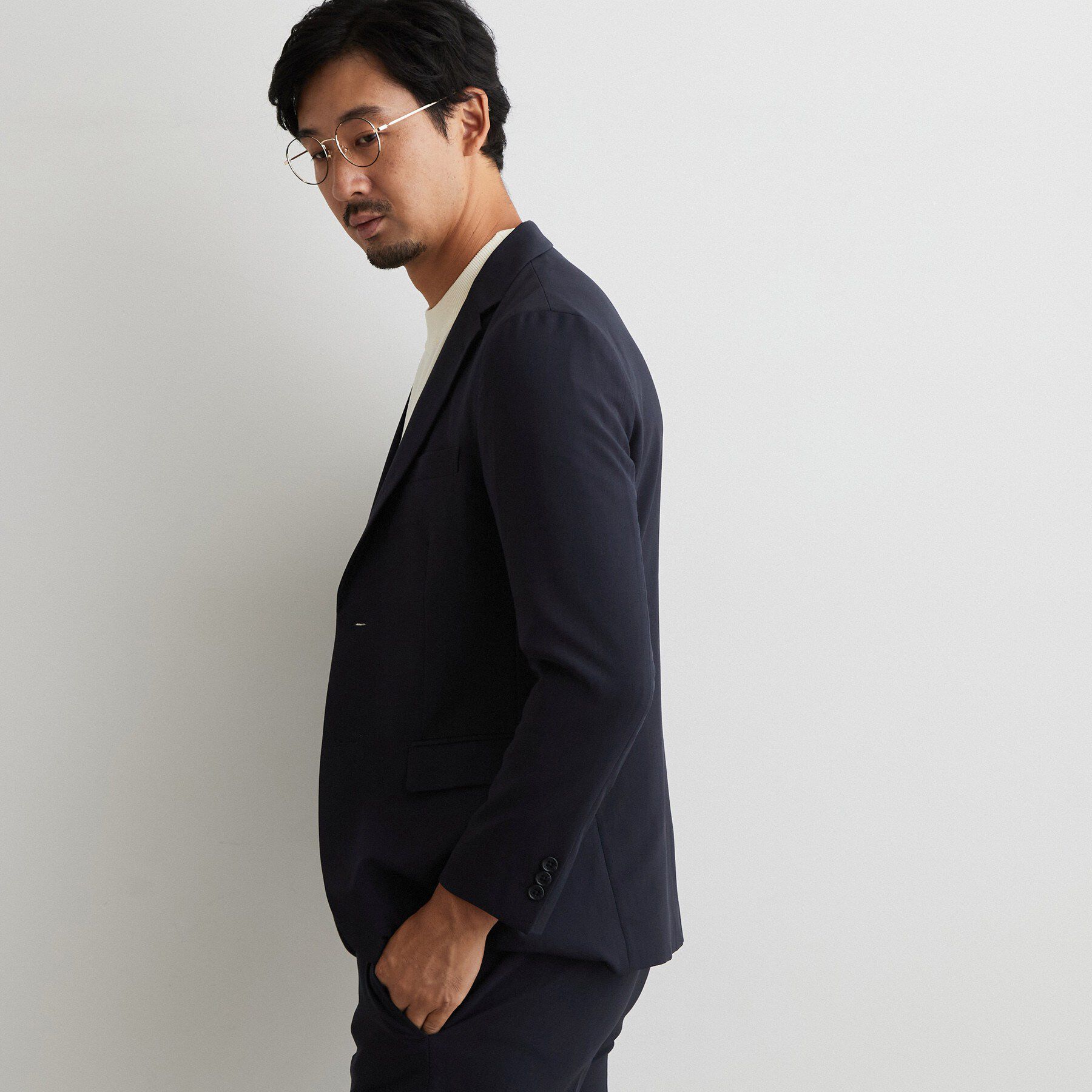 THE SHOP TK「【洗濯機OK/セットアップ可】AVANTメランジ ジャケット」|テーラードジャケット|