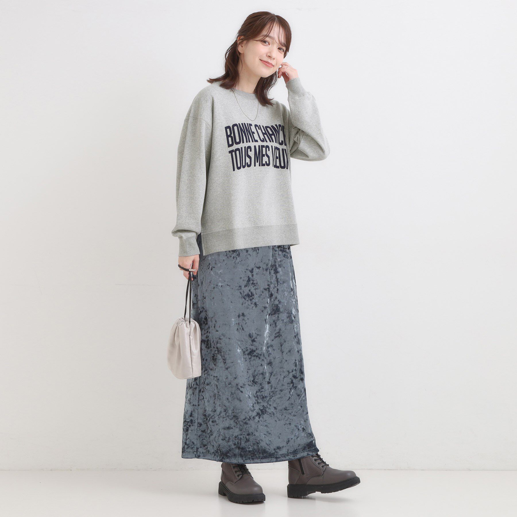 SHOO･LA･RUE「グラフィックアソート裏毛スウェット」|パーカー|