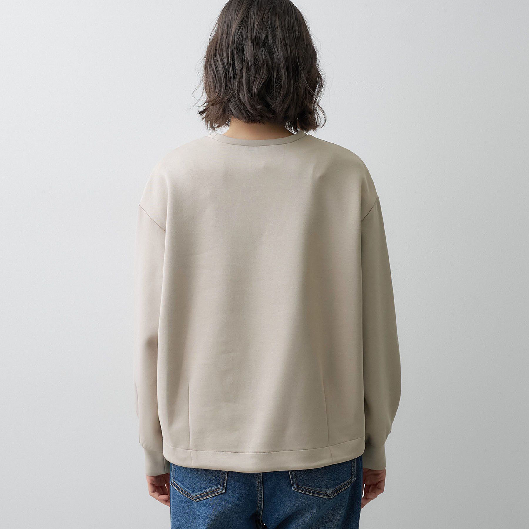 Dessin「【洗える/セットアップ可】コットン混ダンボール プルオーバー」|Tシャツ・カットソー|