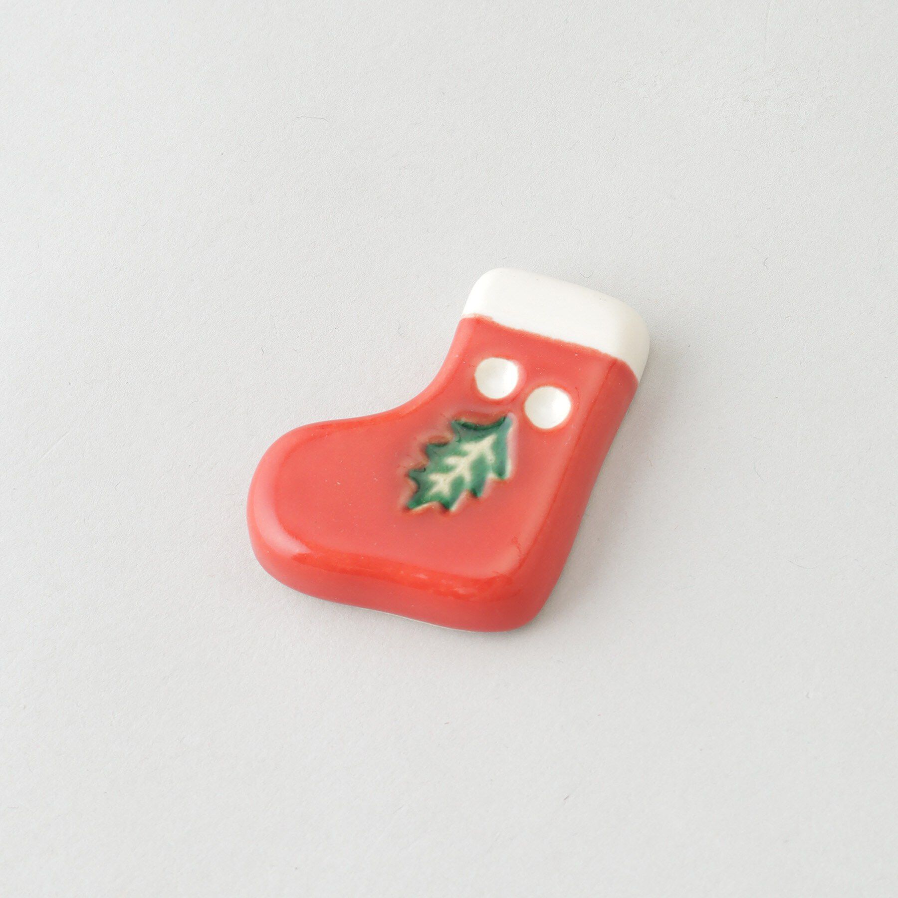 212 KITCHEN STORE「イホシロ窯 箸置き くつしたRD」|食器・キッチングッズ|
