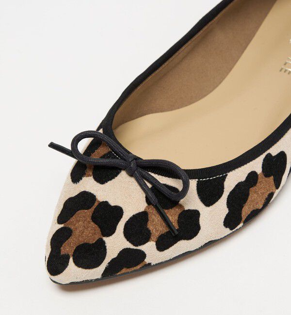 ODETTE E ODILE「【WEB限定】ポインテッドバレリーナ フラット15■&uarr;」|バレエシューズ|