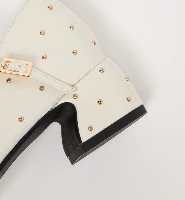 SY UNITED ARROWS「＜SY＞ ストラップドット パンプス40&uarr;」|パンプス|