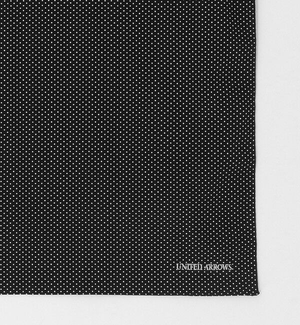 UNITED ARROWS「コットン ドット ハンカチ」|ハンカチ|