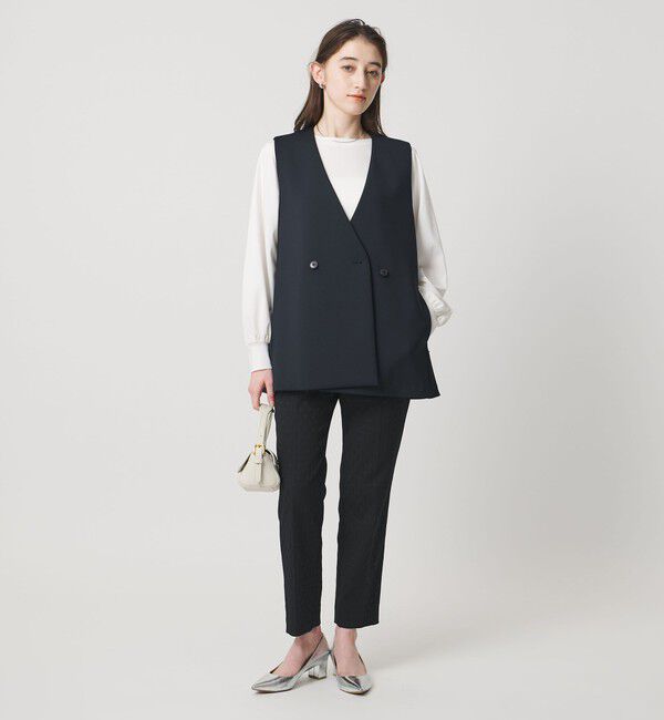 UNITED ARROWS「ポンチ ロングスリーブ カットソー」|Tシャツ・カットソー|
