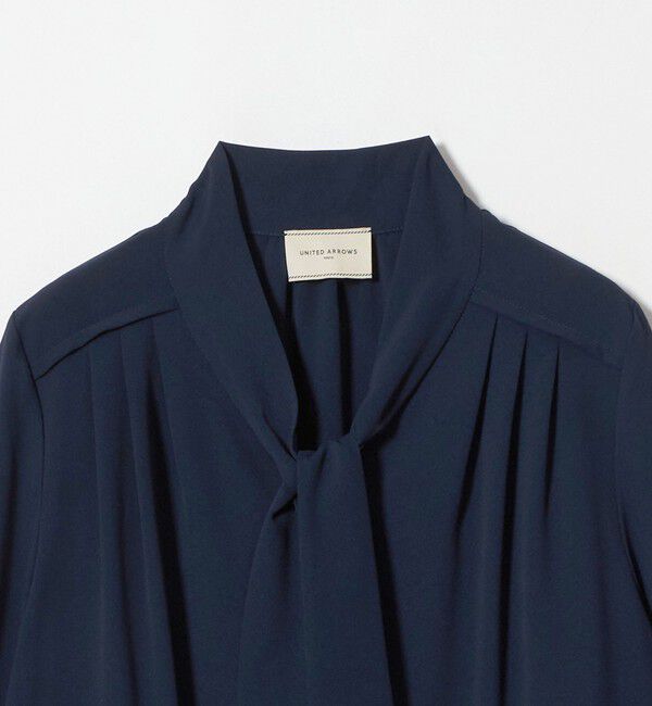 UNITED ARROWS「ジョーゼット ボウタイ ブラウス」|シャツ・ブラウス|