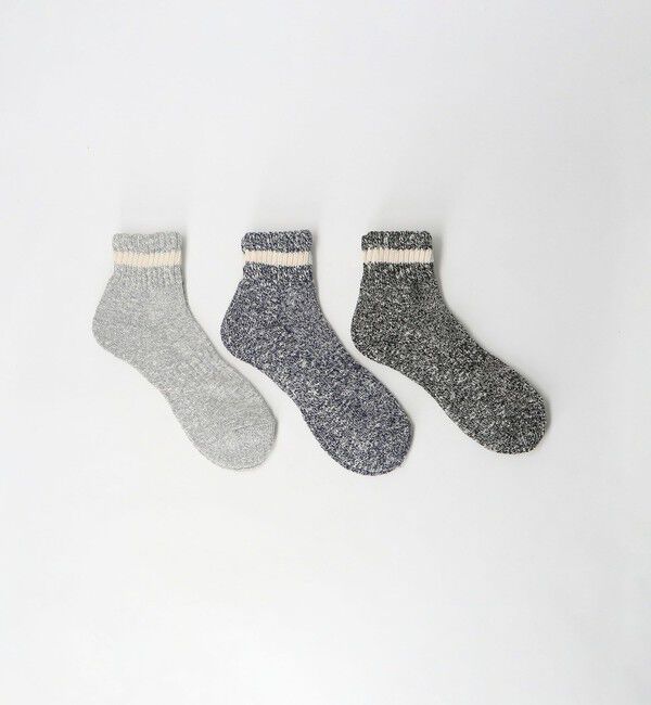 UNITED ARROWS green label relaxing「GLR クオーター 3P ソックス」|ソックス|その他3