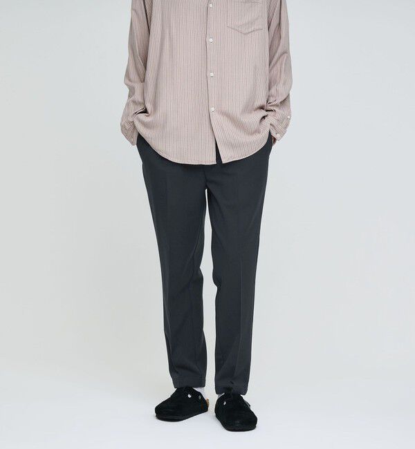 UNITED ARROWS green label relaxing「TRカルゼ 裏起毛 オルマイ パンツ  R2 -2WAYストレッチ-」|その他|DK.GREEN