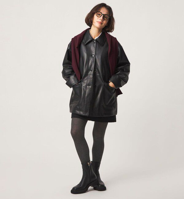 UNITED ARROWS green label relaxing「ストレッチ ソフト ショートブーツ 撥水」|その他|