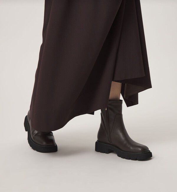 UNITED ARROWS green label relaxing「ストレッチ ソフト ショートブーツ 撥水」|その他|