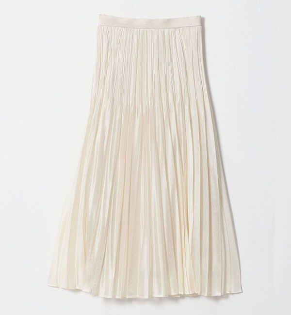 UNITED ARROWS green label relaxing「［size SHORTあり］シャイニー プリーツ スカート」|スカート|