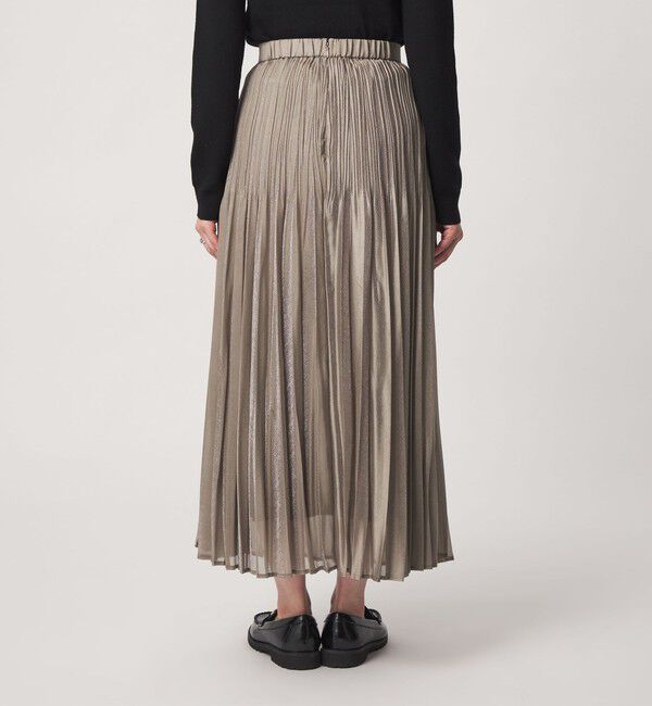UNITED ARROWS green label relaxing「［size SHORTあり］シャイニー プリーツ スカート」|スカート|