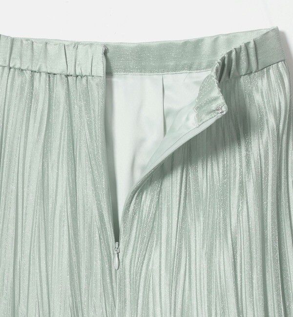 UNITED ARROWS green label relaxing「［size SHORTあり］シャイニー プリーツ スカート」|スカート|