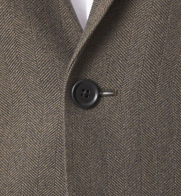 UNITED ARROWS green label relaxing「【WEB限定】JUST fit ヘリンボーン ナロー セットアップ ジャケット&パンツ」|スーツ|