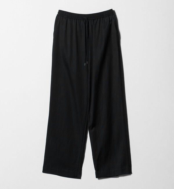 BEAUTY&YOUTH UNITED ARROWS「コットンレーヨンサテン ドローストワイドパンツ」|その他|