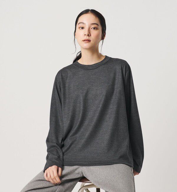 BEAUTY&YOUTH UNITED ARROWS「毛 ロングスリーブ プルオーバー」|Tシャツ・カットソー|