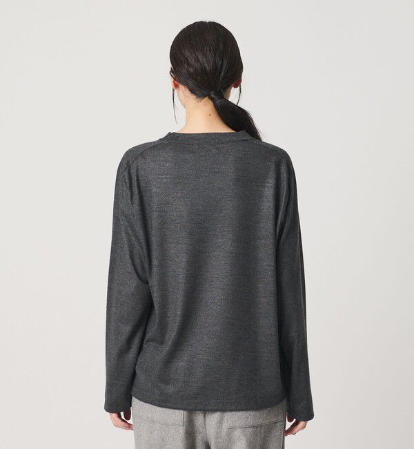 BEAUTY&YOUTH UNITED ARROWS「毛 ロングスリーブ プルオーバー」|Tシャツ・カットソー|