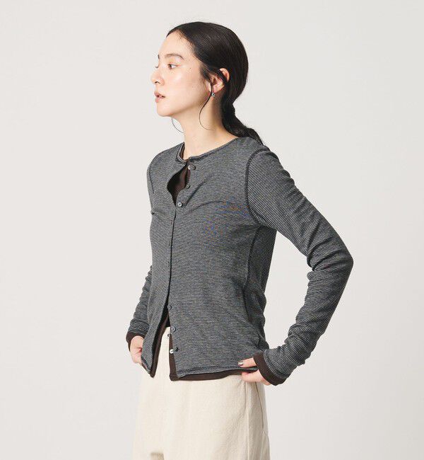 BEAUTY&YOUTH UNITED ARROWS「毛セルロースブレンド クルーネック カーディガン」|カーディガン|