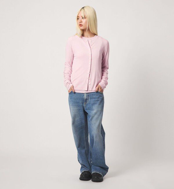 BEAUTY&YOUTH UNITED ARROWS「毛セルロースブレンド クルーネック カーディガン」|カーディガン|