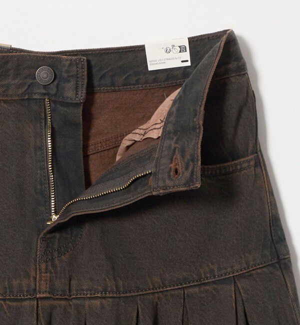 BEAUTY&YOUTH UNITED ARROWS「＜Levi's＞ヨーク プリーツ デニムスカート」|スカート|