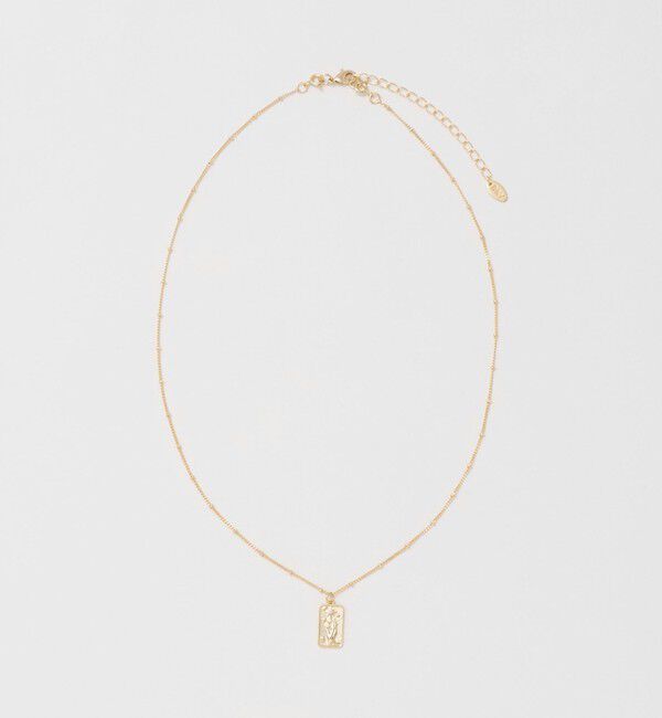 BEAUTY&YOUTH UNITED ARROWS「プレートモチーフ 3WAY チェーン ネックレス」|ネックレス|