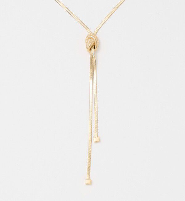 BEAUTY&YOUTH UNITED ARROWS「タイモチーフ 3WAY チェーン ネックレス」|ネックレス|