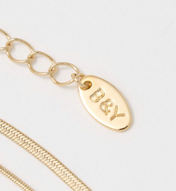 BEAUTY&YOUTH UNITED ARROWS「タイモチーフ 3WAY チェーン ネックレス」|ネックレス|