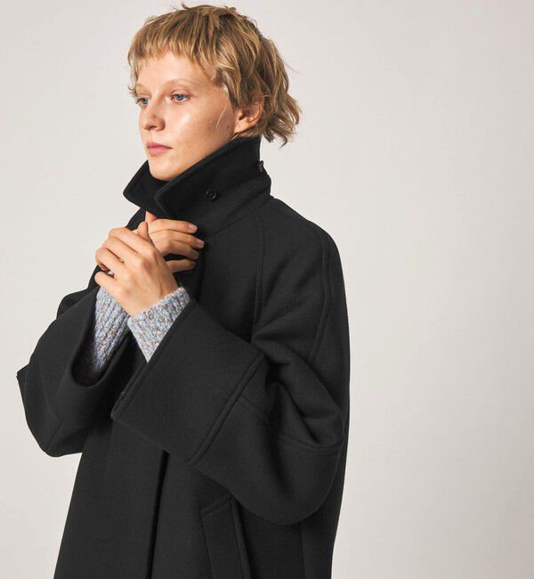 STEVEN ALAN「＜Steven Alan＞ウール カシミヤ テント ショートコート」|ステンカラーコート|