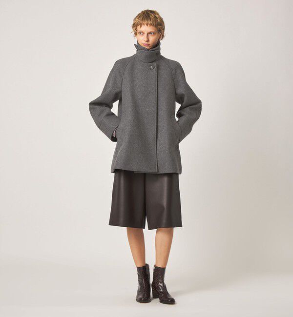 STEVEN ALAN「＜Steven Alan＞ウール カシミヤ テント ショートコート」|ステンカラーコート|