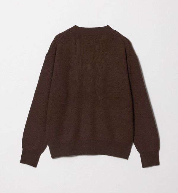 BEAUTY&YOUTH UNITED ARROWS「ウールブレンド 畦 Vネックカーディガン ウォッシャブル」|カーディガン|