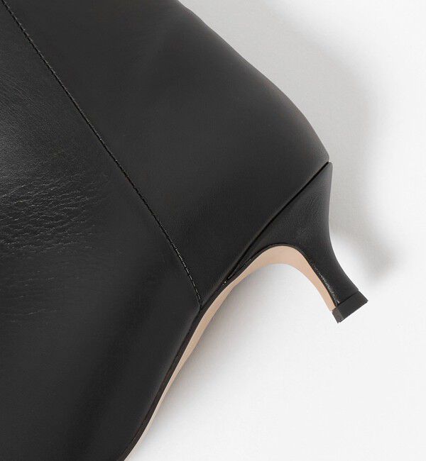 BEAUTY&YOUTH UNITED ARROWS「＜Arrum＞レザー ポインテッド ショートブーツ」|ロングブーツ|