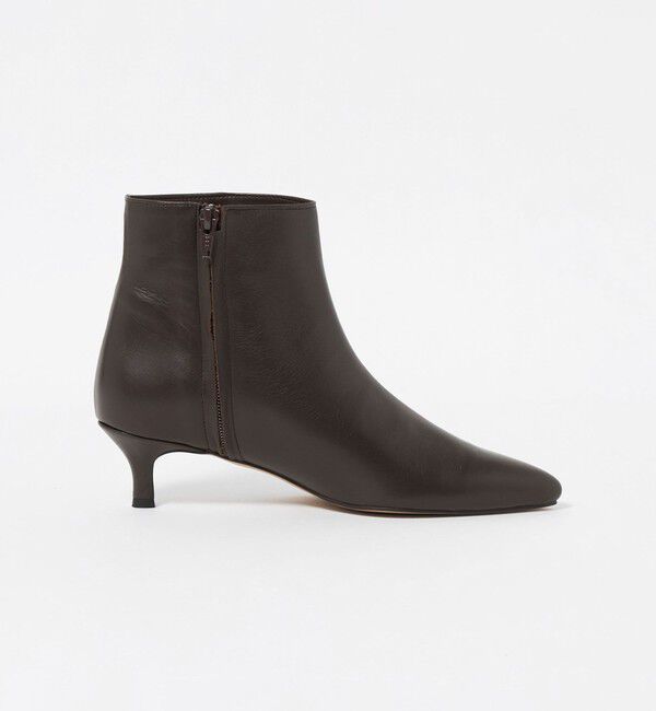 BEAUTY&YOUTH UNITED ARROWS「＜Arrum＞レザー ポインテッド ショートブーツ」|ロングブーツ|