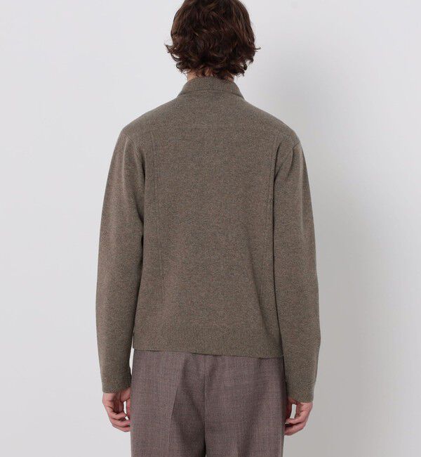 TOMORROWLAND MENS「TOMORROWLAND tricot ウールカシミヤ ミラノリブ ニットブルゾン」|ニット・セーター|
