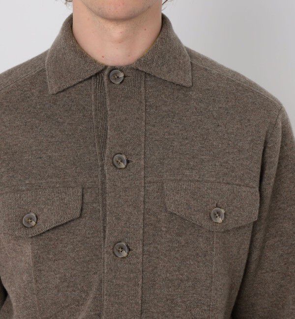 TOMORROWLAND MENS「TOMORROWLAND tricot ウールカシミヤ ミラノリブ ニットブルゾン」|ニット・セーター|