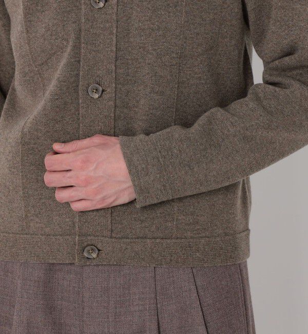 TOMORROWLAND MENS「TOMORROWLAND tricot ウールカシミヤ ミラノリブ ニットブルゾン」|ニット・セーター|