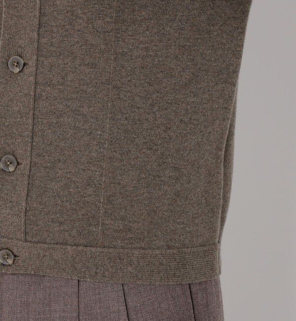 TOMORROWLAND MENS「TOMORROWLAND tricot ウールカシミヤ ミラノリブ ニットブルゾン」|ニット・セーター|