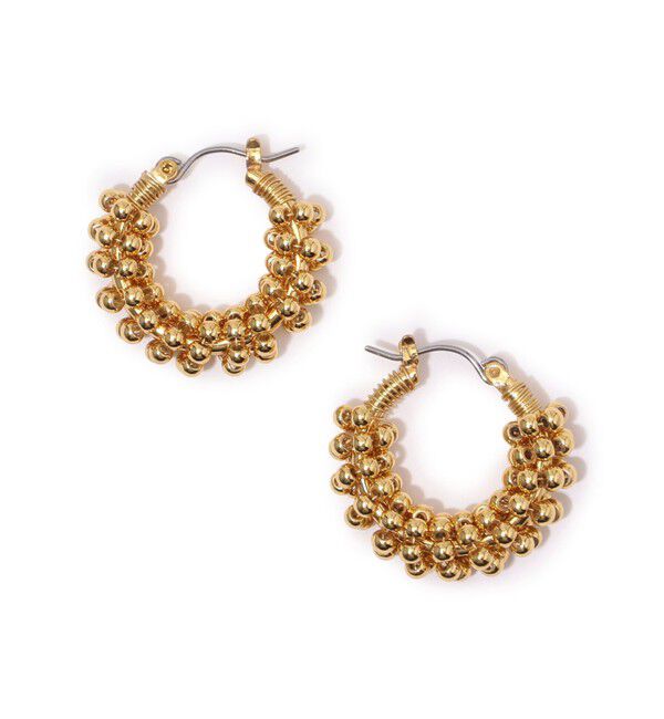 TOMORROWLAND GOODS「Kenneth Jay Lane Beads Hoop ピアス」|ピアス|