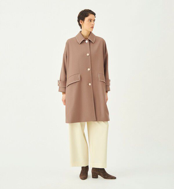 TOMORROWLAND BUYING WEAR「【別注】MACKINTOSH HUMBIE L M EX STUDS コート」|ステンカラーコート|