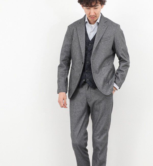 NOLLEY'S goodman「【TAION/タイオン】SINGLE SNAP BUTTON DOWN GILET 25AW」|ダウンベスト・ベスト|