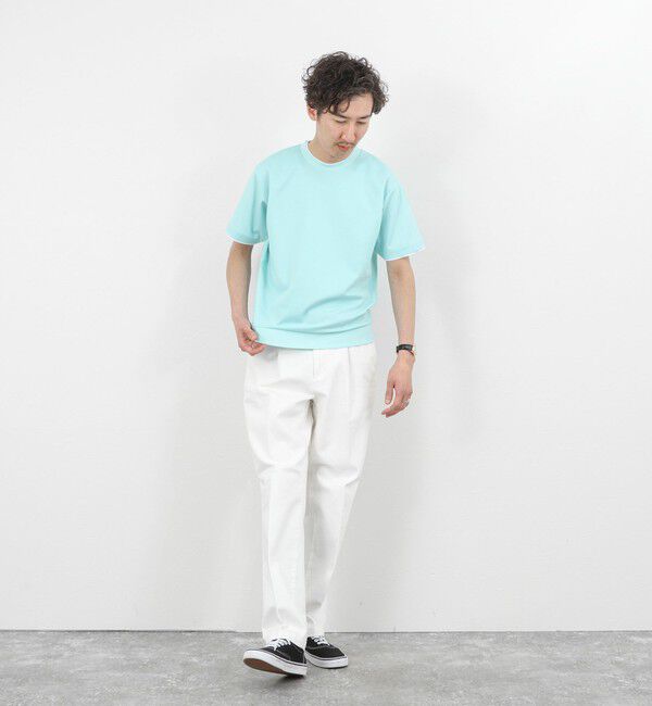 NOLLEY'S goodman「超長綿ハイゲージポンチ フェイクレイヤードTシャツ 26SS」|Tシャツ・カットソー|