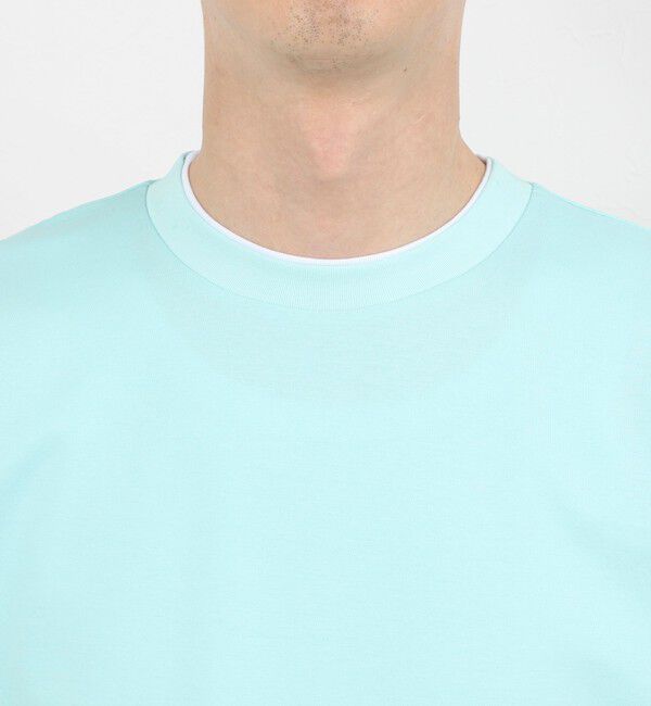 NOLLEY'S goodman「超長綿ハイゲージポンチ フェイクレイヤードTシャツ 26SS」|Tシャツ・カットソー|