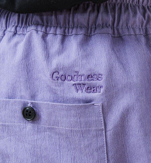 GLOSTER「【色で選べる/ユニセックス対応】GOODNESS イージーパンツ」|チノ|